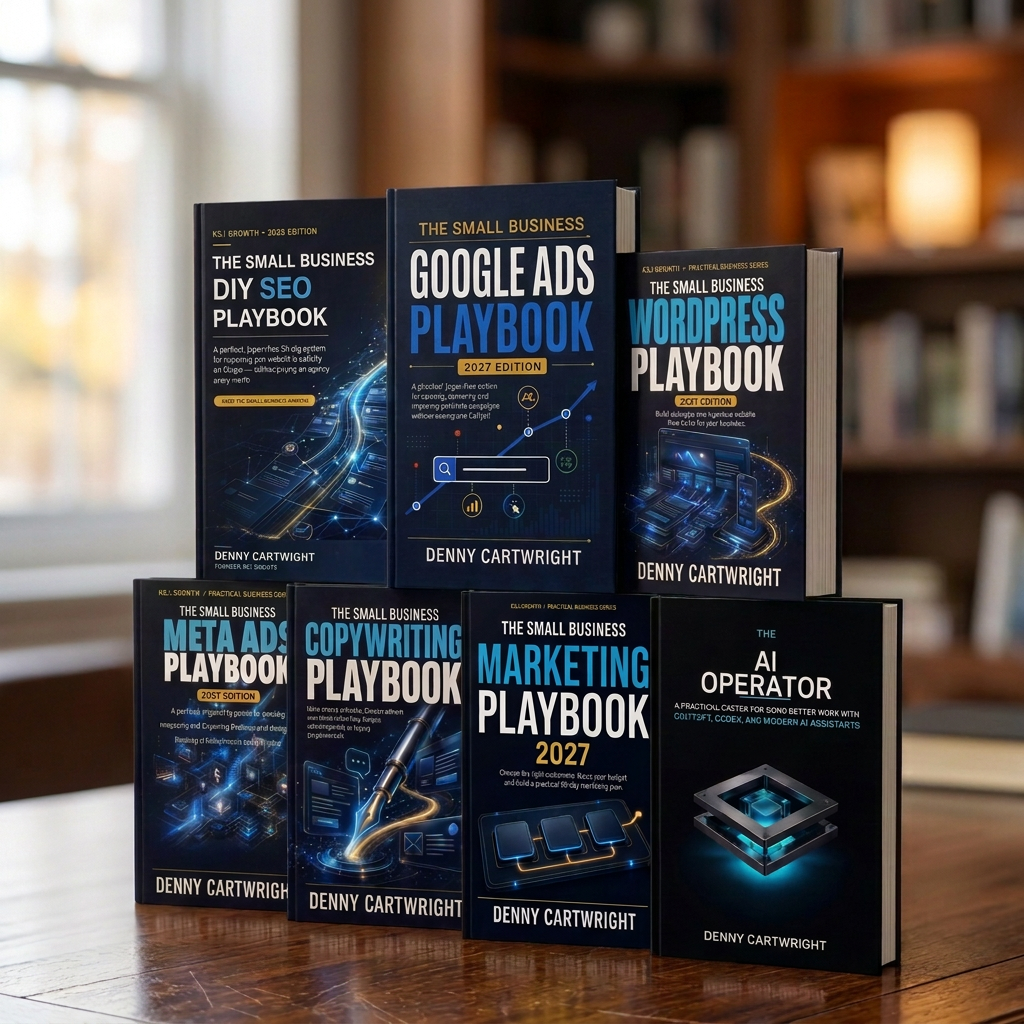 The seven-book KSJ Growth practical business collection by Denny Cartwright